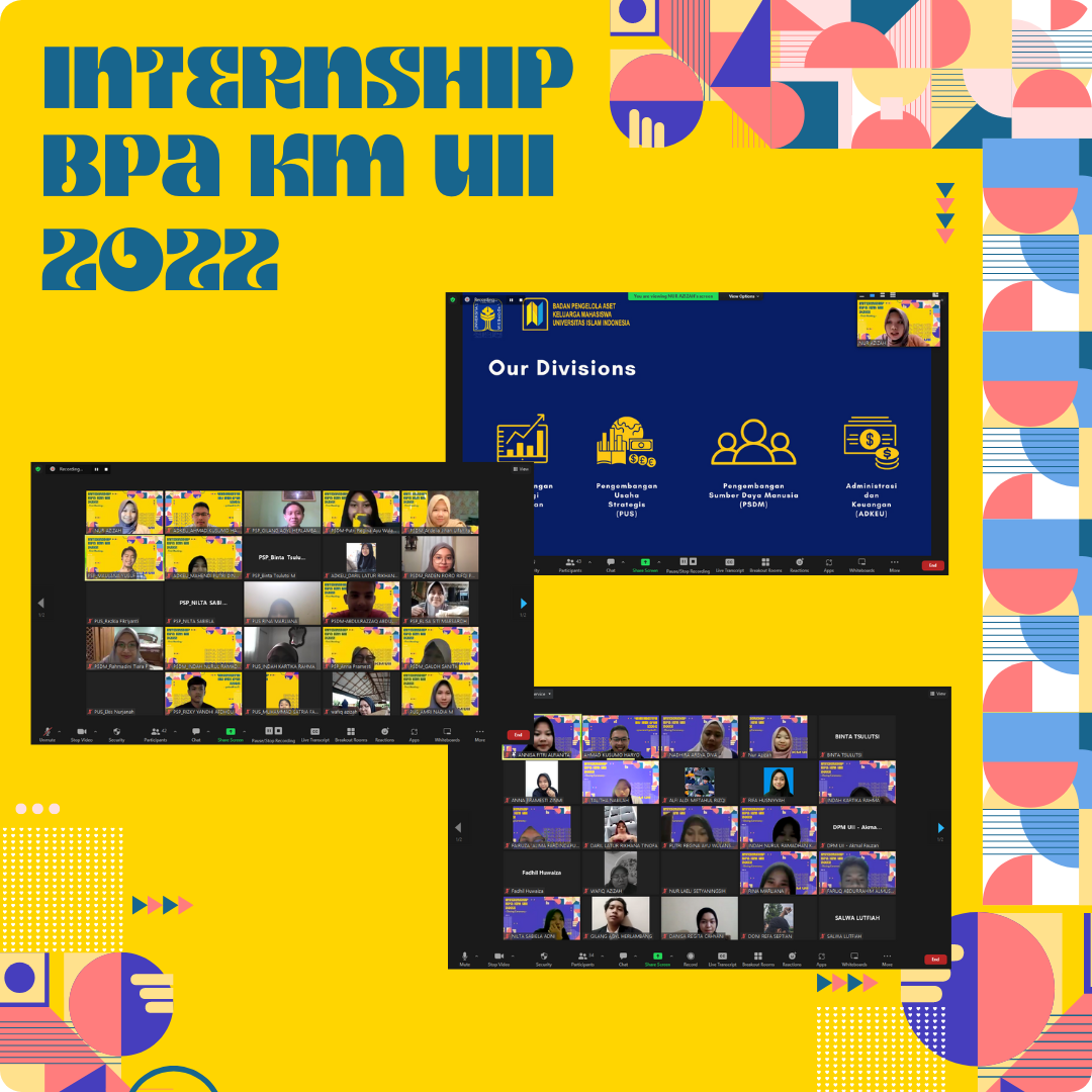 RANGKAIAN KEGIATAN INTERNSHIP BPA KM UII 2022